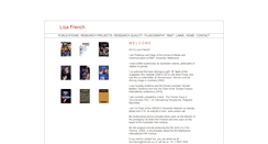 Desktop Screenshot of lisa-french.com